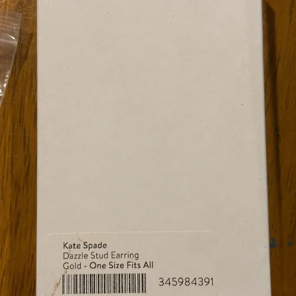 Title: Kate Spade New York Dazzle Stud Earrings – Gold & Cubic Zirconia - Picture 8 of 9